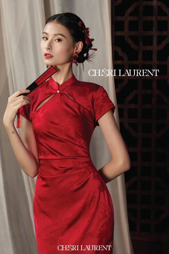 Trang Anh Dress - Đỏ