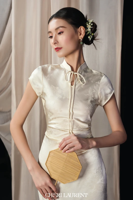 Lac Chi Dress -  Xanh